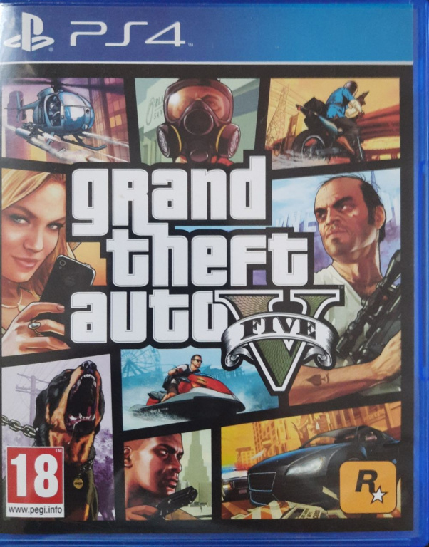 Gra PS4 - Grand Theft Auto V - GTA 5 - zdjęcie główne