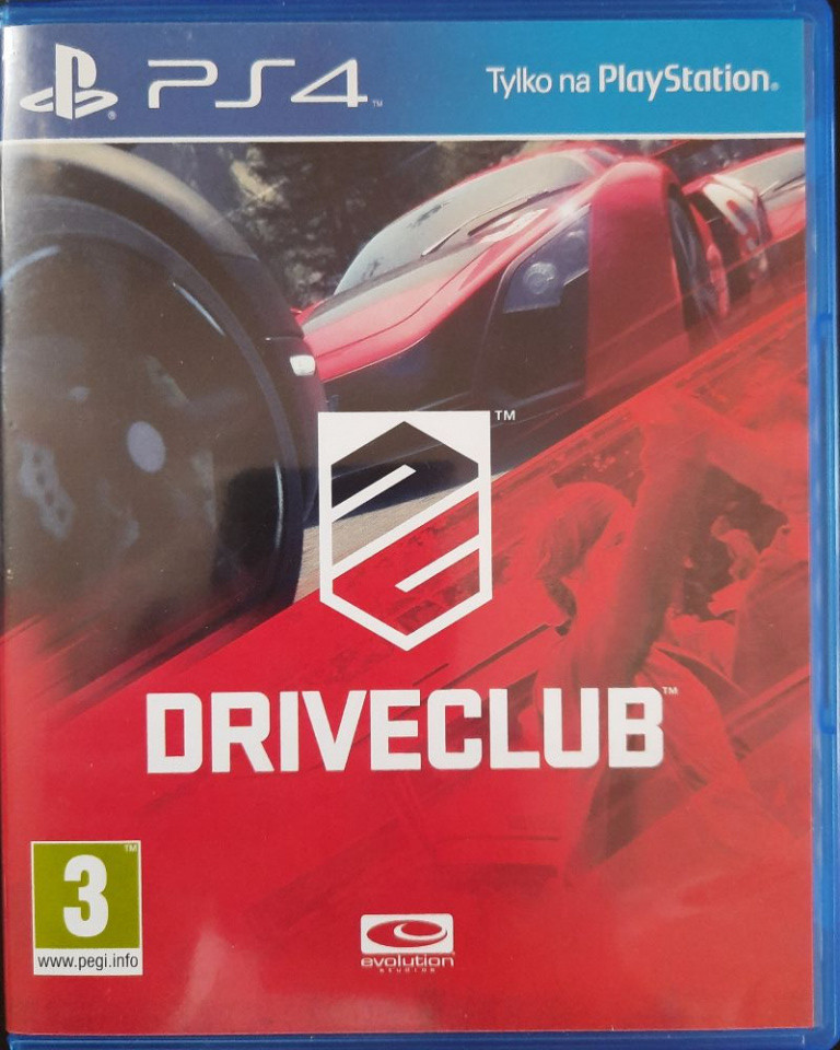 Gra PS4 - DriveClub - zdjęcie główne