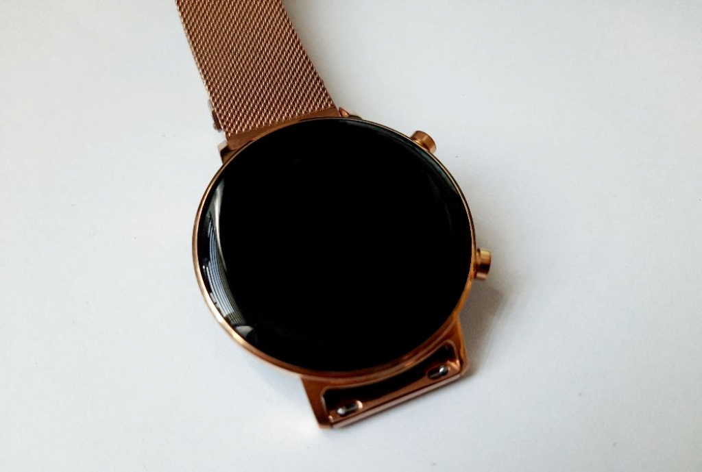 Smartwatch Huawei GT2 Elegant, 42mm, złoty, damski - zdjęcie 2