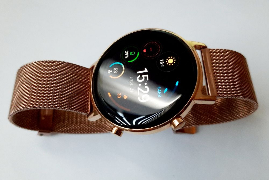 Smartwatch Huawei GT2 Elegant, 42mm, złoty, damski - zdjęcie 3