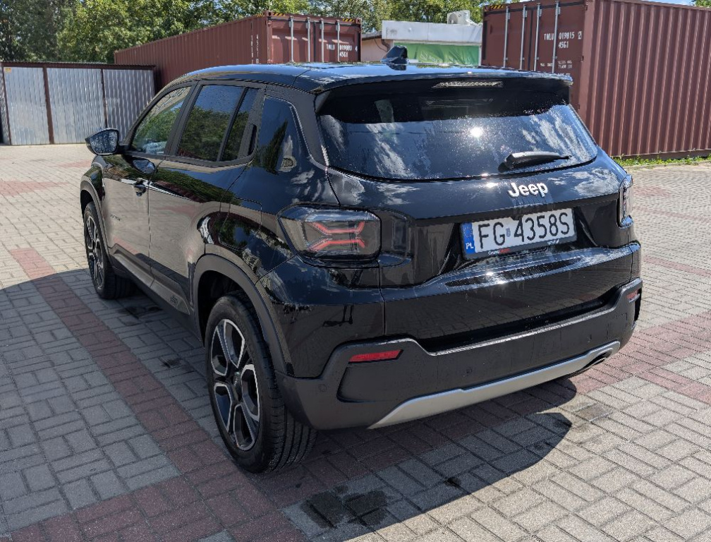 Jeep AVENGER 1.2 mHEV, najbogatsza wersja Summit - jak nowy - zdjęcie 4